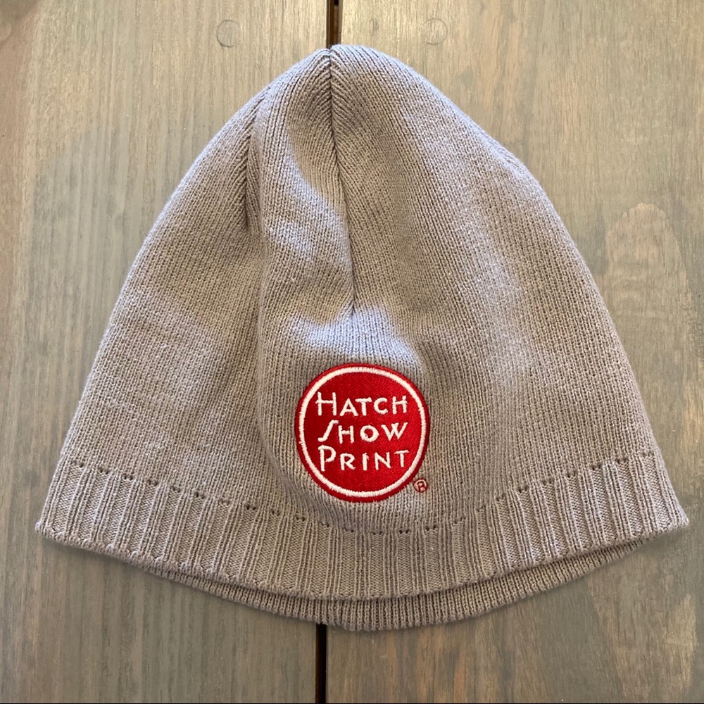 Hatch Show Print Beanie Hat from Nashville